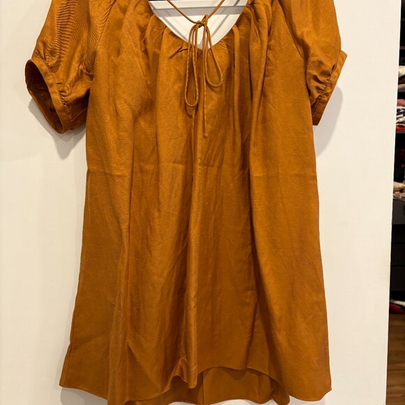 NWT Banana Republic viscose - linen mini dress - Picture 4 of 8